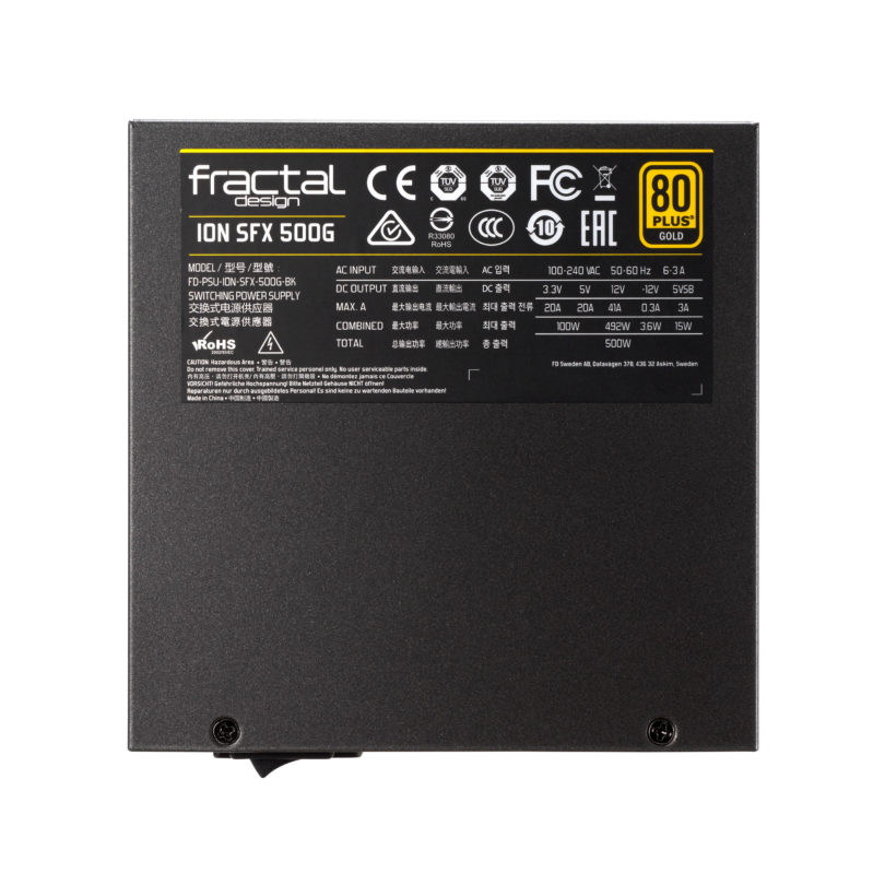 Ion SFX-L 500W Gold — Fractal Design — Power Supplies