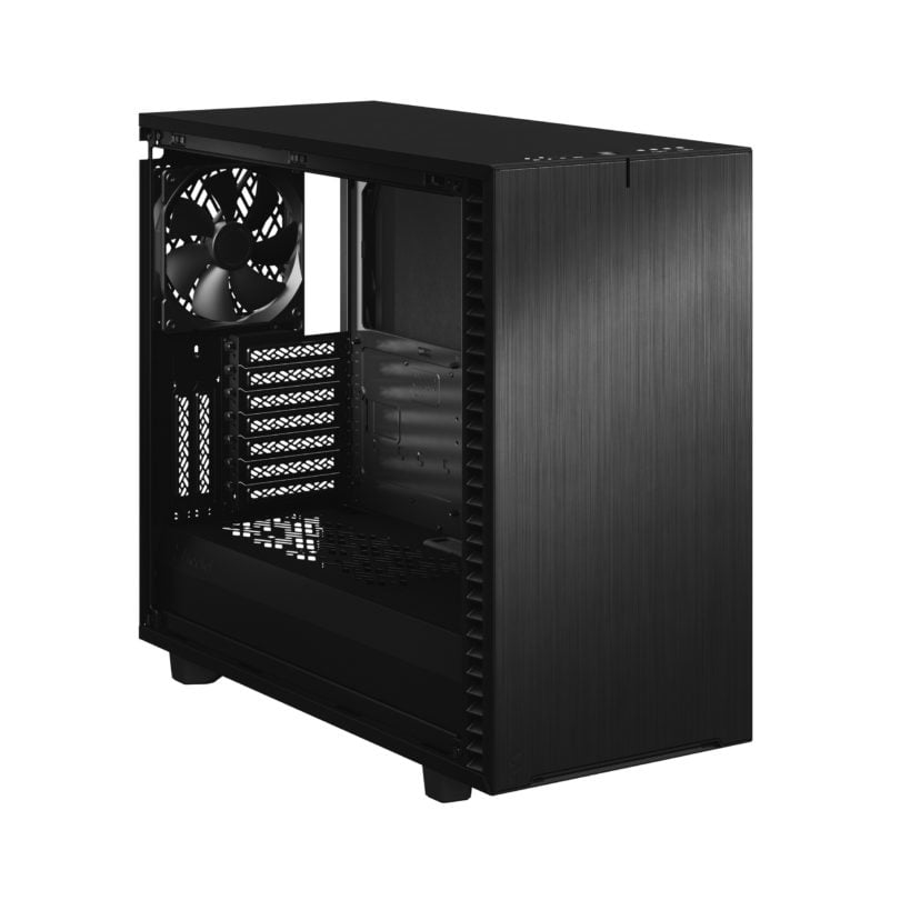 PCケース(自作PC用) Fractal Design Define 7 Compact Black TG Define_7_TGD_Black_wo_sidepana