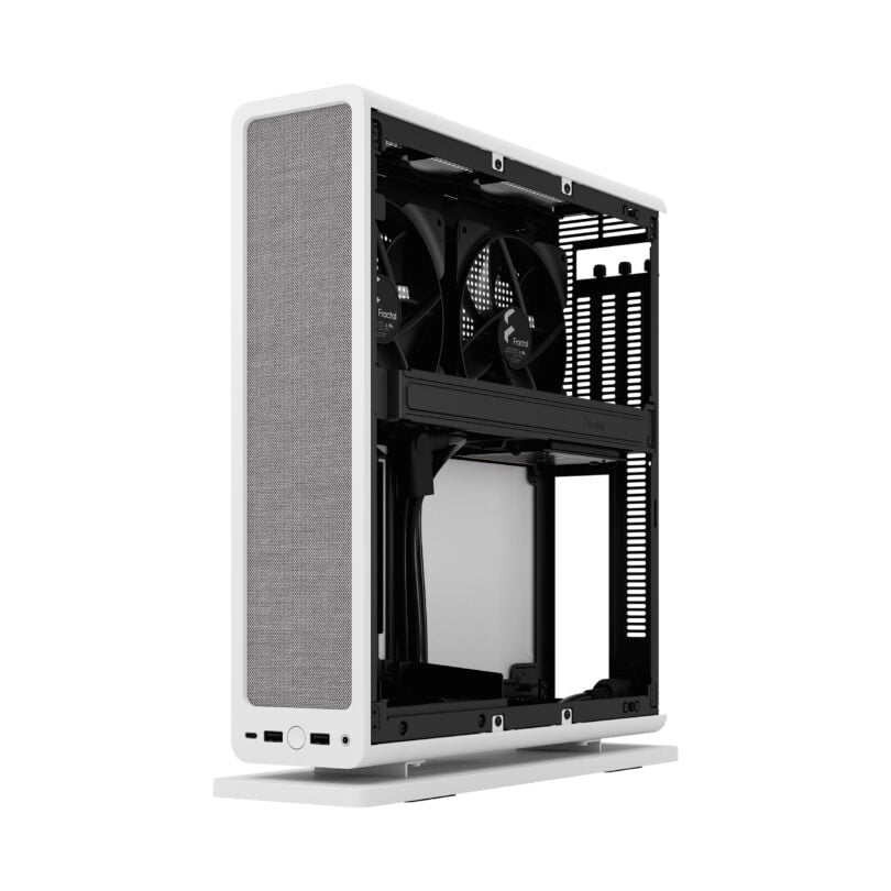 Fractal Ridge PCIe 4.0 ホワイト PCケース【未使用】 Fractal Designの省スペースケース「Ridge」が発売、日常生活に