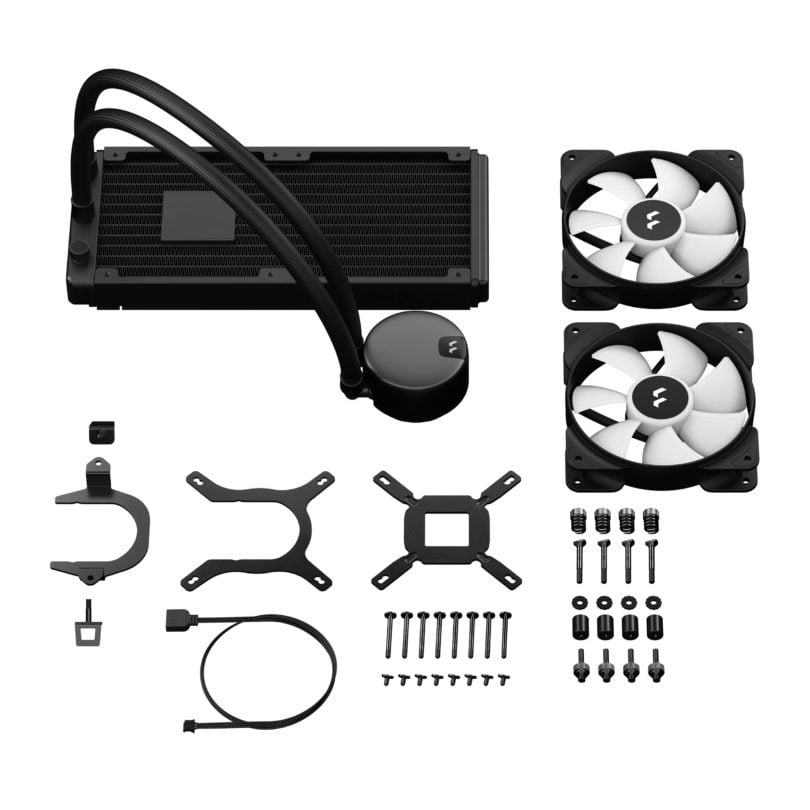 PC用ファン・クーラー Fractal Design Lumen S24 v2 RGB 240mm Amazon | Fractal Design Lumen S24 v2 RGB 240mmラジエーター