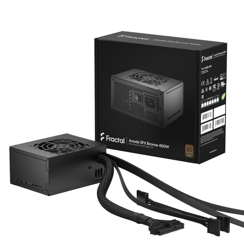 SFX電源ユニット　Fractal design ion 500G Fractal Design ION SFX 500G FD-PSU-ION-SFX-500G-BK [ブラック