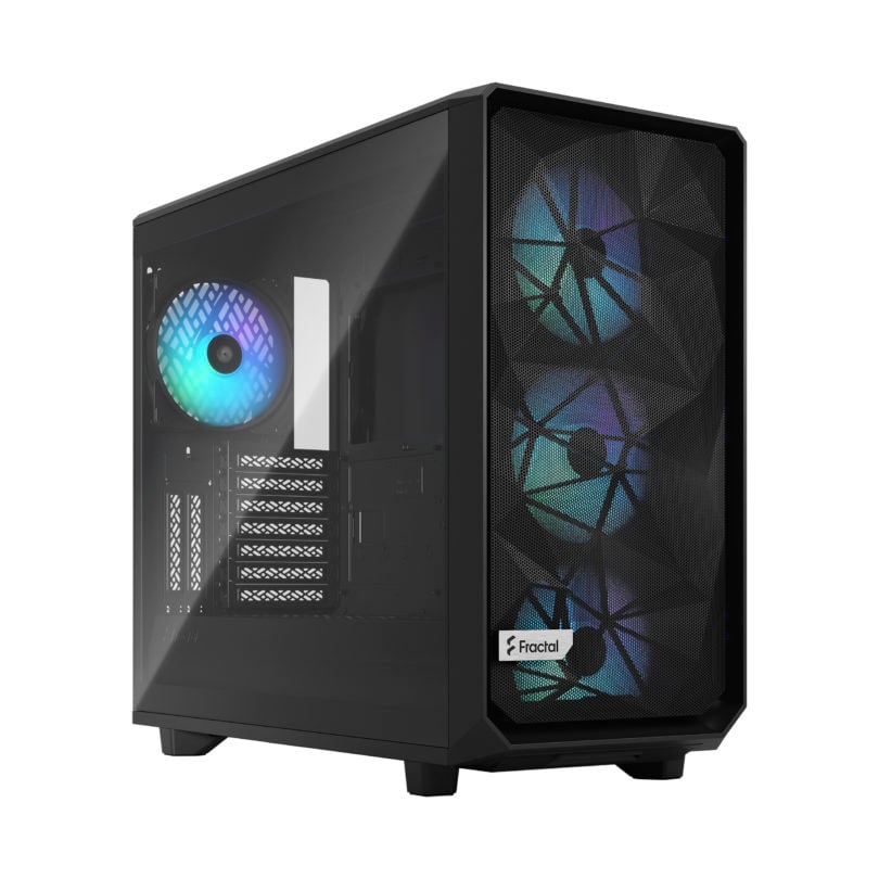 Fractal Design Meshify 2 RBG Black Tempered Glass Light Tint