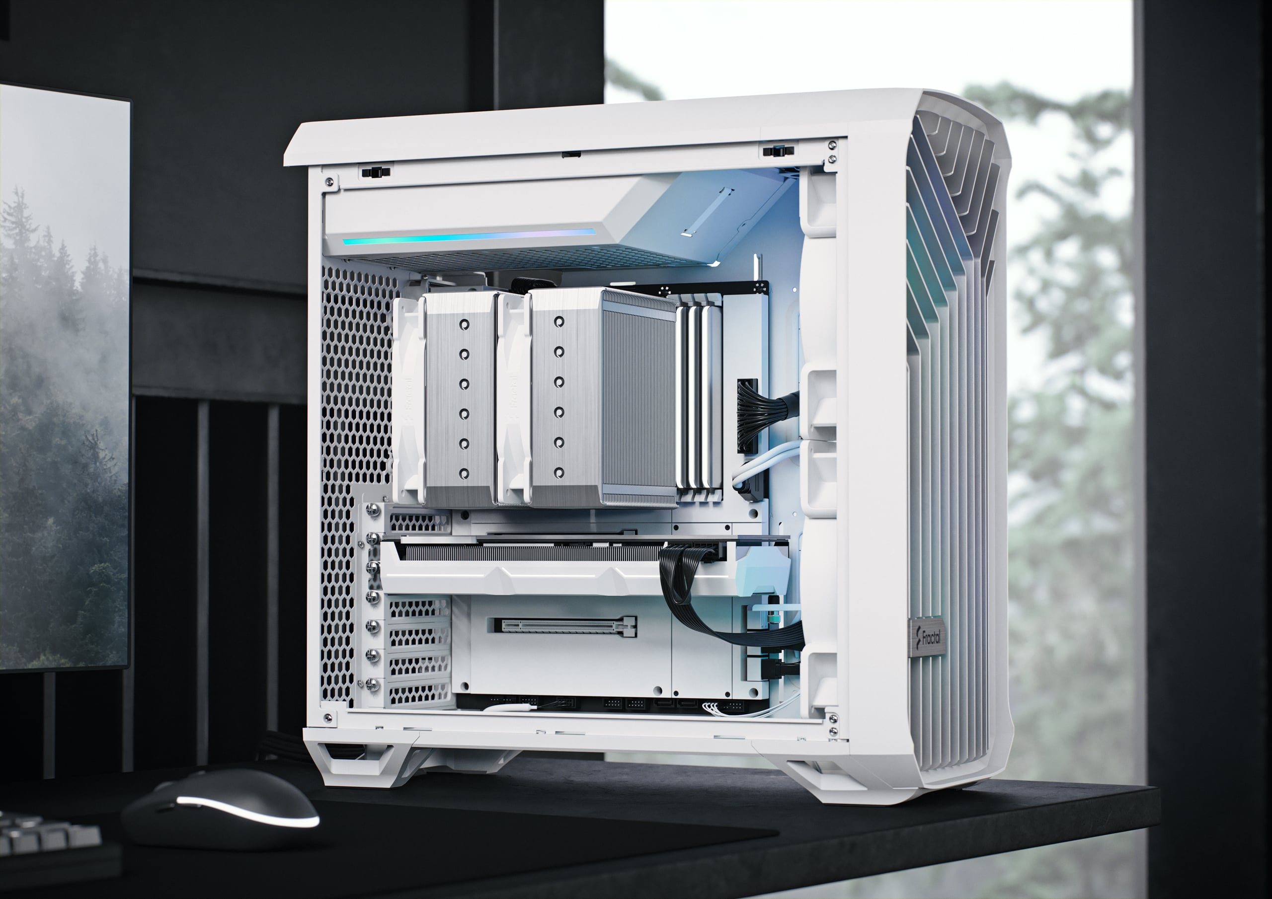 【Fractal Design】Torrent Compact White TG Introducing a brand new look for the Torrent series — Fractal Design