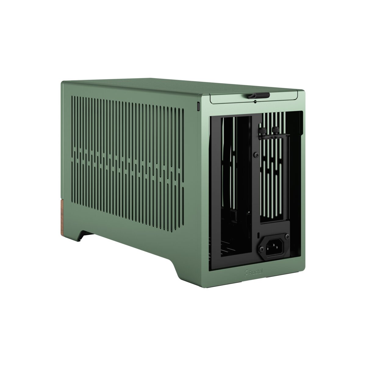 Fractal Design Terra Silver Mini-ITX Small Form Factor PC Case with PCIe  4.0 Riser 