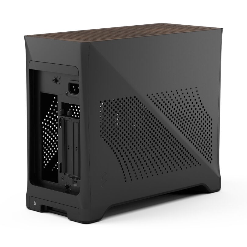 Fractal Design　Era 2 Charcoal Gray　PCケース Era-2-Charcoal-Gray-Left-Back-