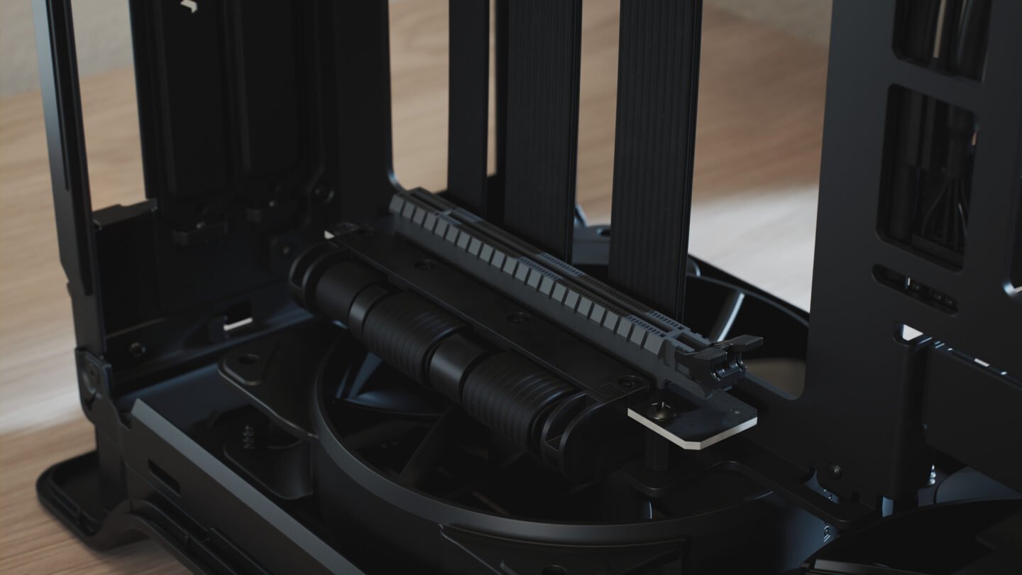 Includes a PCIe 4.0 riser cable