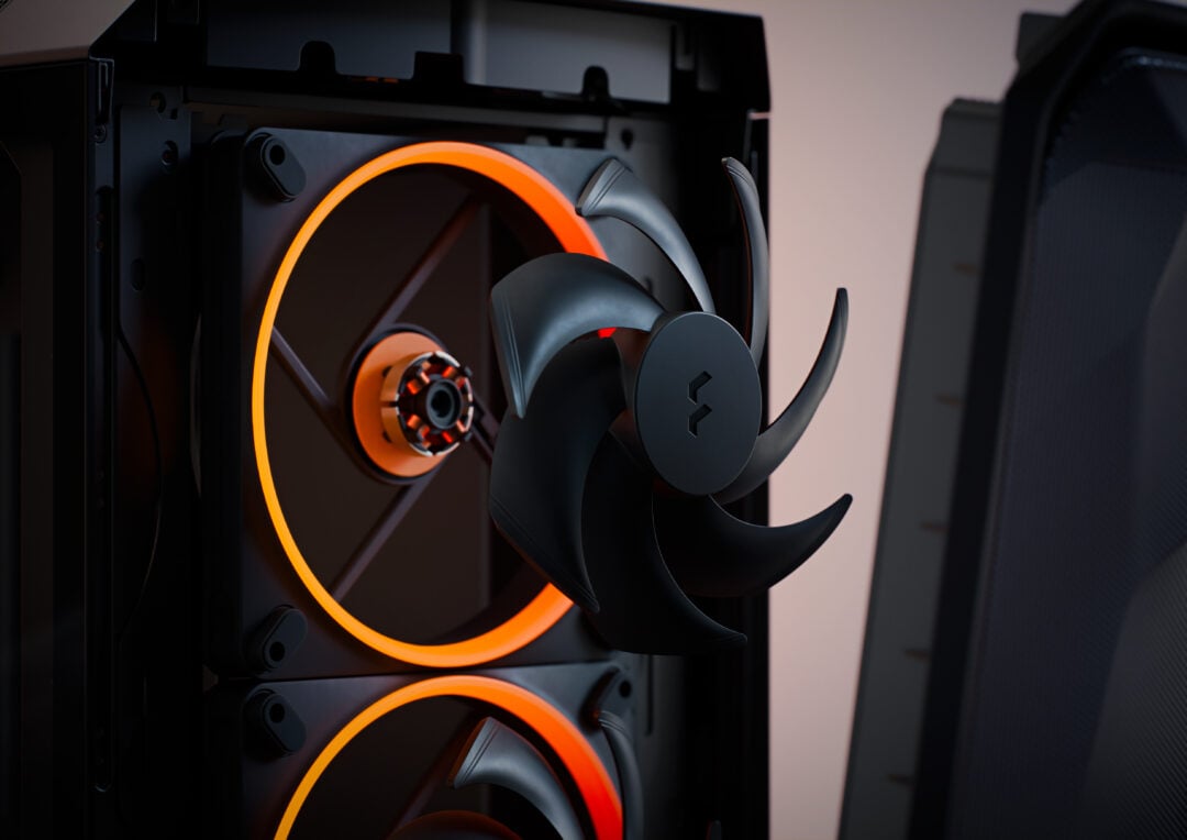 Includes three high-performance Momentum 14 fans