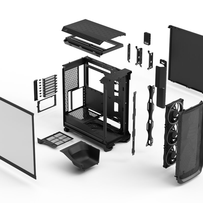 Fractal Meshify ケース＋H100i V2 簡易水冷＋ファン3基 Meshify 3 — Fractal Design